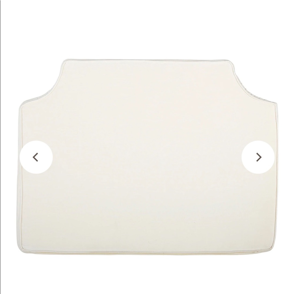 New without tags or box room 422 white headboard twin
